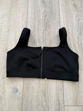 Fabletics Black Activewear Top with Branded Tag